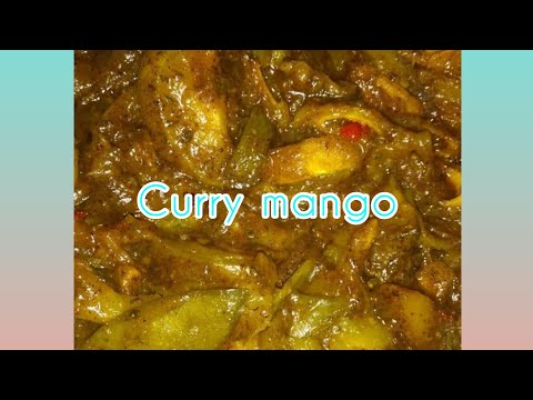 how to make curry mango