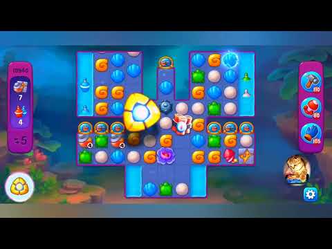 фишдом 2022  #  10940 уровень - прохождение без бустеров # Fishdom,   10940  level - no Boosters.