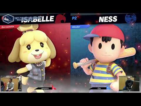 Sheik Smashfest - Ultimate Singles Gio(Ness) vs Jeepers(Isabelle/Byleth) Losers Quarters