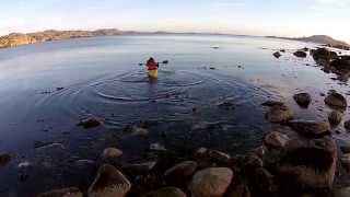 preview picture of video 'Skadbergsanden i solnedgang, Egersund'