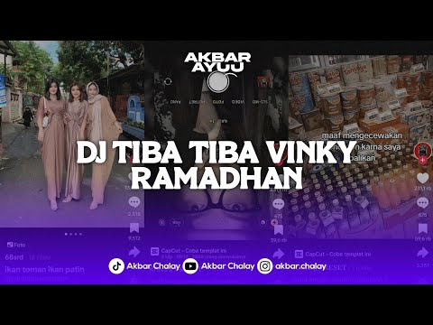 DJ TIBA TIBA VINKY RAMADHAN VIRAL TIKTOK SOUND RIOINSM