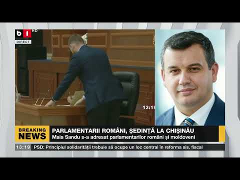 TALK B1 CU ANDREEA MORARU.  PARLAMENTARII ROMÂNI, ȘEDINȚĂ LA CHIȘINĂU