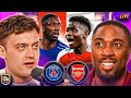 PSG 2 1 ARSENAL THE CLUB LIVE