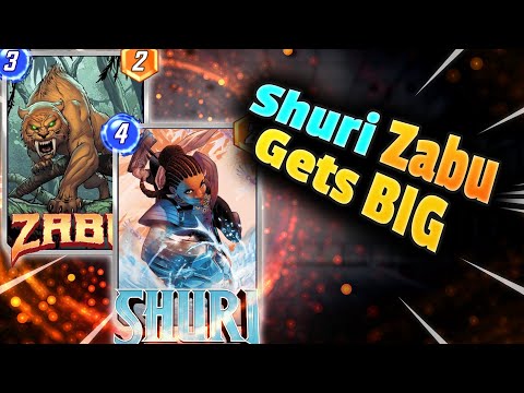 Zabu Shuri Gets BIG - Marvel Snap Deck Guide