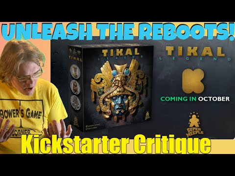 Tikal Legend - 25th anniversary- Bring on the Reboots! -Kickstarter Critique Review