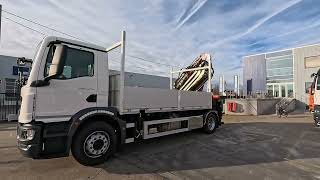 MAN TGM 18.250 +ATLAS 240.2E-A4+JIB cami&oacute;n caja abierta | Imagen 4 - Autoline