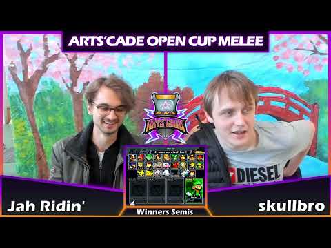 Arts'cade Open Cup #1 - Jah Ridin' (Luigi) vs. skullbro (Dr Mario) - Melee Winners Semis
