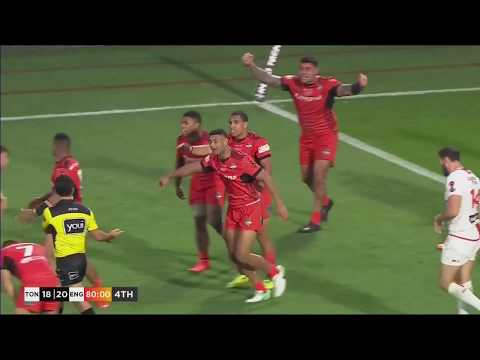 Tonga v England Highlights - 2017 Rugby League World Cup semi-final, 25.11.17