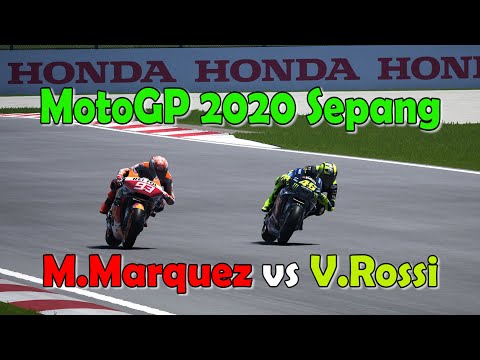 MotoGP™ 2020 Sepang Clash Valentino Rossi VS Marc Marquez