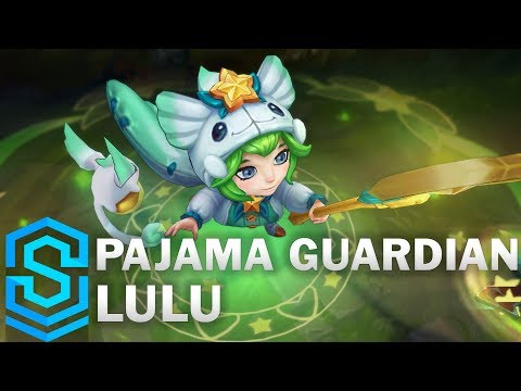 Pajama Guardian Lulu Skin Spotlight - League of Legends