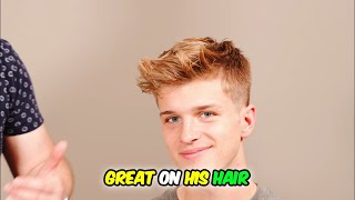 Textured Spiky Haircut Transformation for Alex