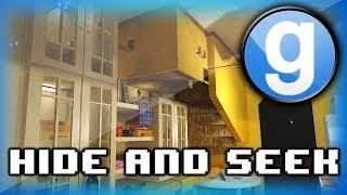 Garry's Mod Hide and Seek Funny Moments - Dedotated WAM, Giant Kitchen Map, and Tricky Spots!