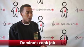 Domino's Pizza Cook Job