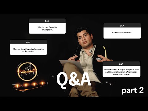 CHECK OUT OUR FIRST Q/A – PART 2 – STRANDS LIGHTING DIVISION