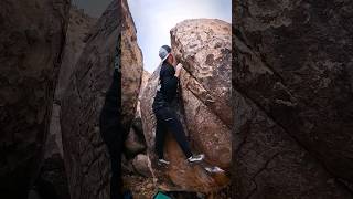 Old Master Levitates #shorts #bouldering #climbing by Giant Rock