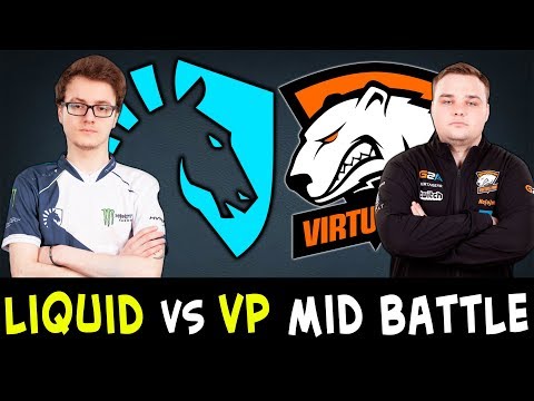 Liquid vs VP total STOMP mid battle — Miracle vs Noone