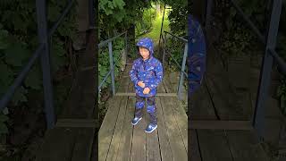 Dětská jarní/podzimní softshellová bunda Esito s fleecem duo Play and go