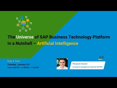 The Universe of SAP Business Technology Platform in a Nutshell – AI