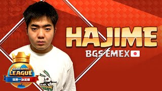 クラロワリーグ 世界一決定戦2021　選手紹介・本人メッセージ【Hajime】