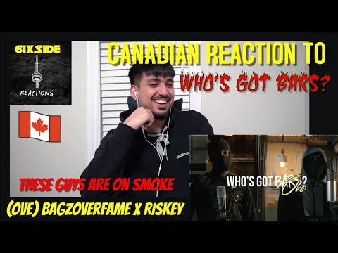 (OVE) Bagzoverfame x Riskey - Who's Got Bars? [S2 E2] (Prod. By Walkz) | CANADIAN REACTION