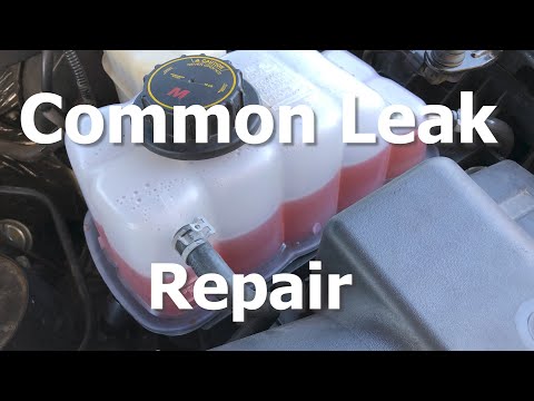 Fix the Most Common Coolant Leak on Ford EcoBoost Trucks! Easy Overflow Tank Replacement
