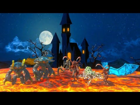 All Exotic Alien Wars - Animal Revolt Battle Simulator