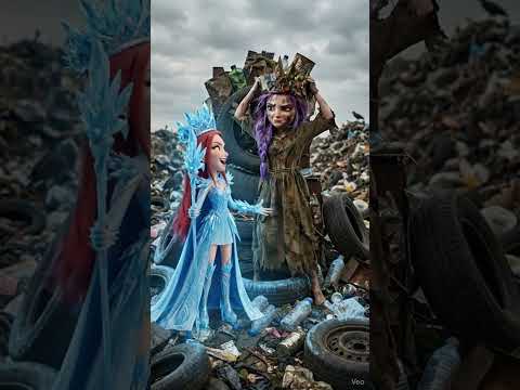 🧊👑💜🥺¡Ayuda a Rumi a convertirse en la Reina de Hielo! 😭 #kpopdemonhunters #shorts