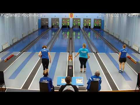 2.hrvatska kuglačka liga sjever-žene  KK Koprivnica-ŽKK Sidra