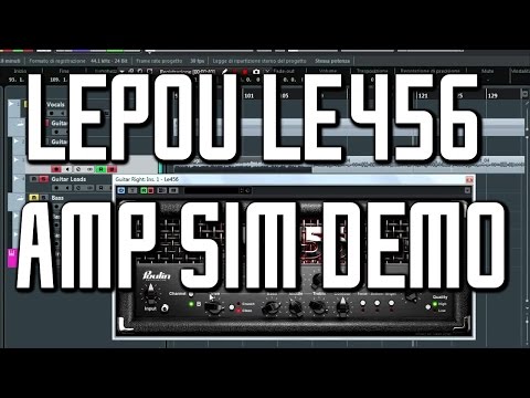 FREE GUITAR VST | LePou Le456 Amp Sim (Demo)