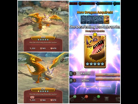 The Deafening Dawnbrawler. Dragons Titan Uprising🐉