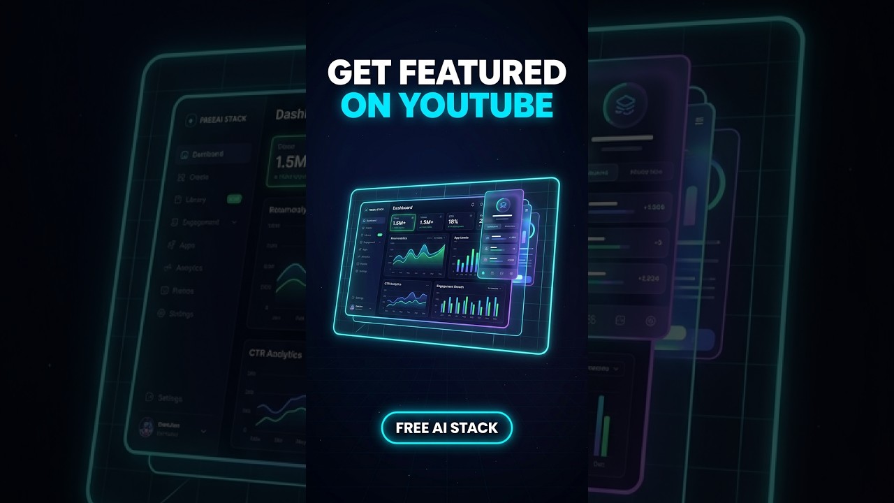 Promote Your AI Tool, App or SaaS on YouTube  FreeAIStack