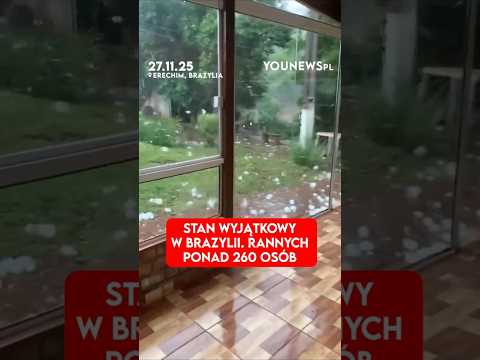 Stan wyjątkowy w Brazylii. Rannych ponad 260 osób (27.11)