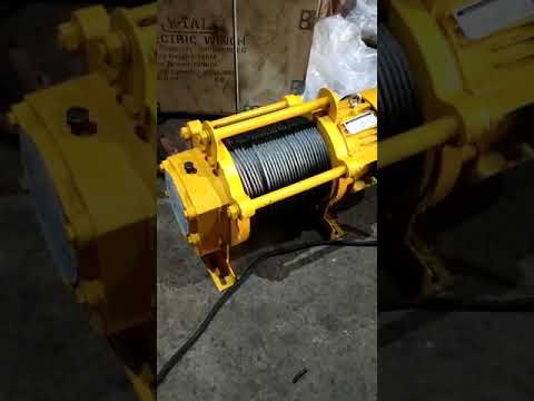 Single Phase Electric Rope Winch