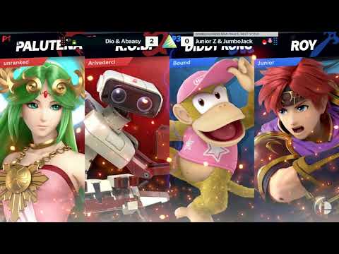 Ascension VIII SSBU Doubles Losers Semis - Dio & Abaasy (Red) vs Junior Z & JumboJack (Blue)