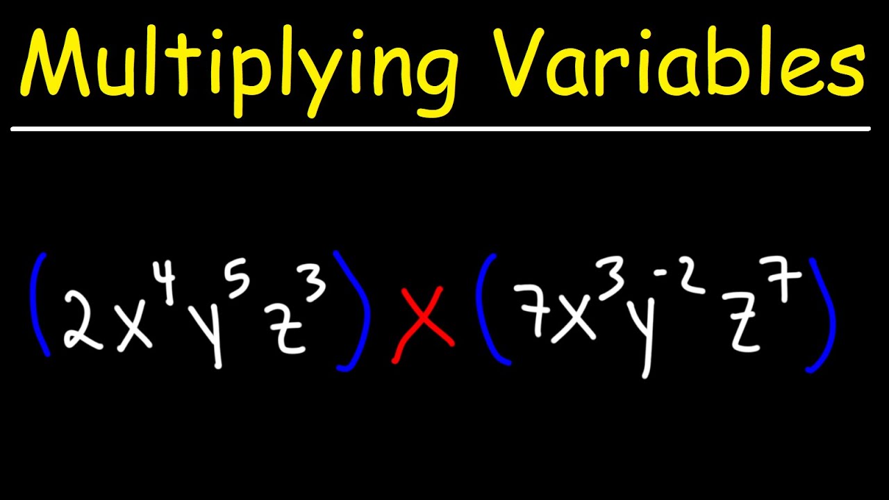 Multiplying Variables with Parentheses and Exponents - GED Math