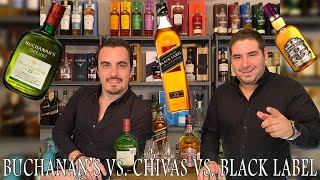 ¡Los 3 Whiskys Mas Famosos! Comparativa Buchanan's, Chivas, Black Label