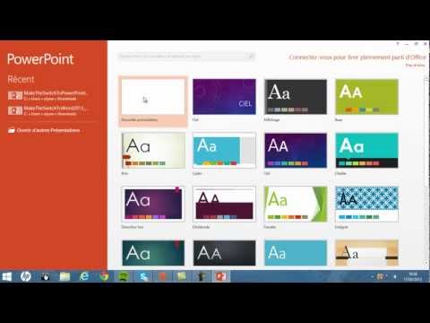 comment modifier diaporama powerpoint