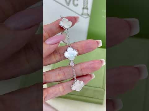 Браслет Ван Клиф Van Cleef Arpels Vintage Alhambra VCARF48400 - фото 1 - id-p2043672141