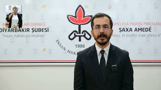 İHD Diyarbakır Şubesine nasıl başvurabilirsiniz?