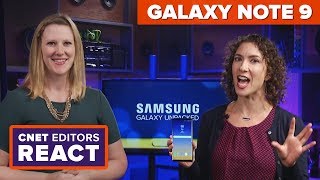 Galaxy Note 9: CNET editors react