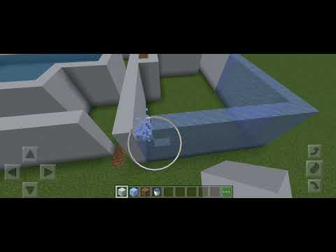 minecraft villa yapımı oyunda düz zeminde özel bir villa yapıyoruz iyi yapytık