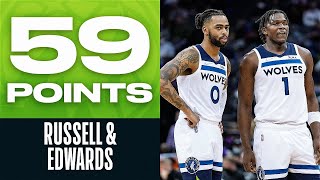 Anthony Edwards - D'Angelo Russell - Minnesota Timberwolves