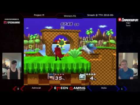 Smash @ TTH - Astrocat (Marth) Vs. Helix (Ivysaur) (Winners R1) - Project M