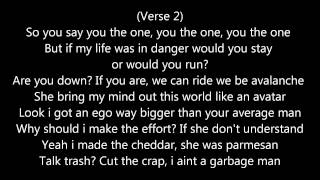 Dappy - Yin Yang Lyrics On Screen