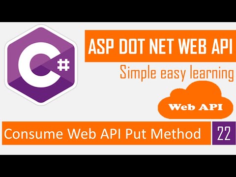Consume Web API Put method in ASP NET MVC | Calling Web API | Rest API Bangla Tutorial