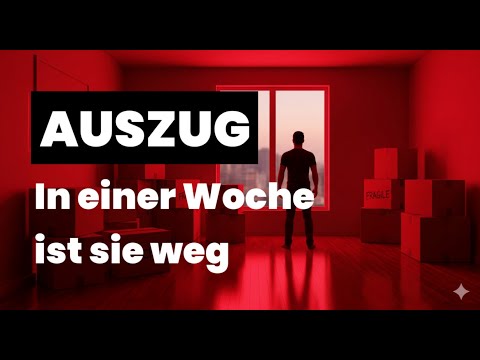 Die letzte Woche vor ihrem Auszug / Trennung, ExZurück, Geschlechterdynamik, Beziehungstipps