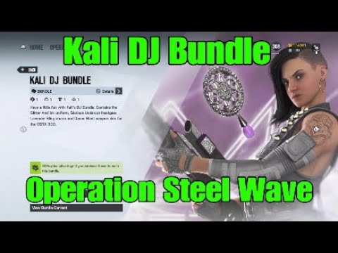 BRAND NEW Kali DJ Bundle - Rainbow Six Siege