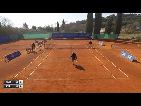 (3)Dalibor Svrcina v. (7)Ergi Kirkin - singles - M25 ROVINJ (1°/2° set only)