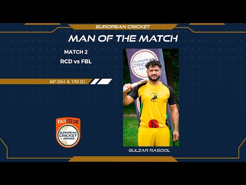 Great going Gulzar Rasool grabs the attention on opening day of FanCode ECS Germany Dresden