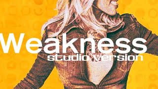 Weakness Britney Spears (Studio Version)